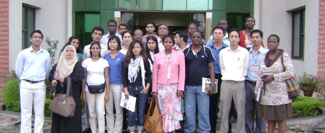 Foreign delegation with Sh. Atul Garg ji Chairman, mgmt. Committee, TBI-KIET (Sept, 2010)